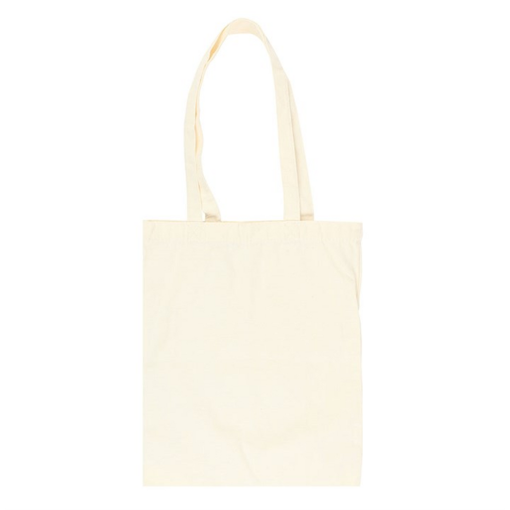 Groovy Ghost Print Polycotton Tote Bag
