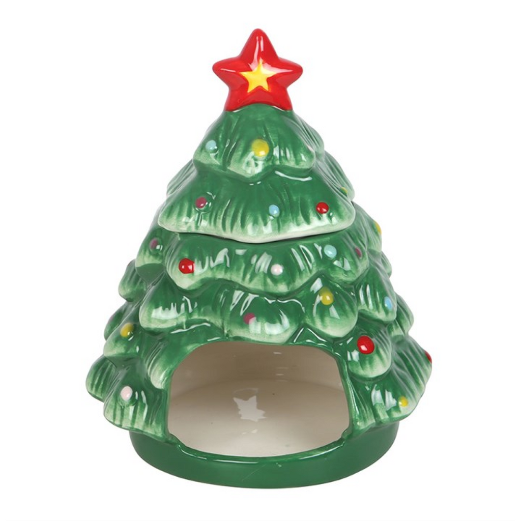 *Nostalgic Christmas Tree Shaped Ceramic Oil Burner (12/24)